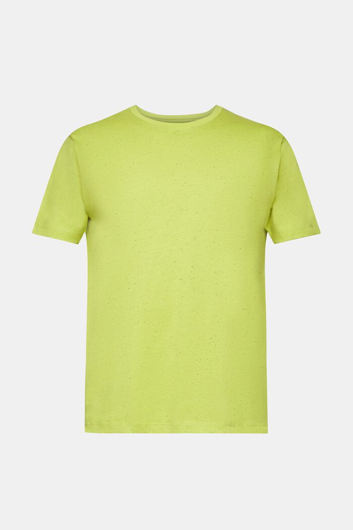 Gevlekt jersey T-shirt, LEAF GREEN, detail image number 6