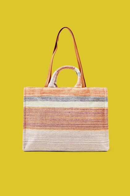 Grote jute tote bag, MULTI COLOUR, overview