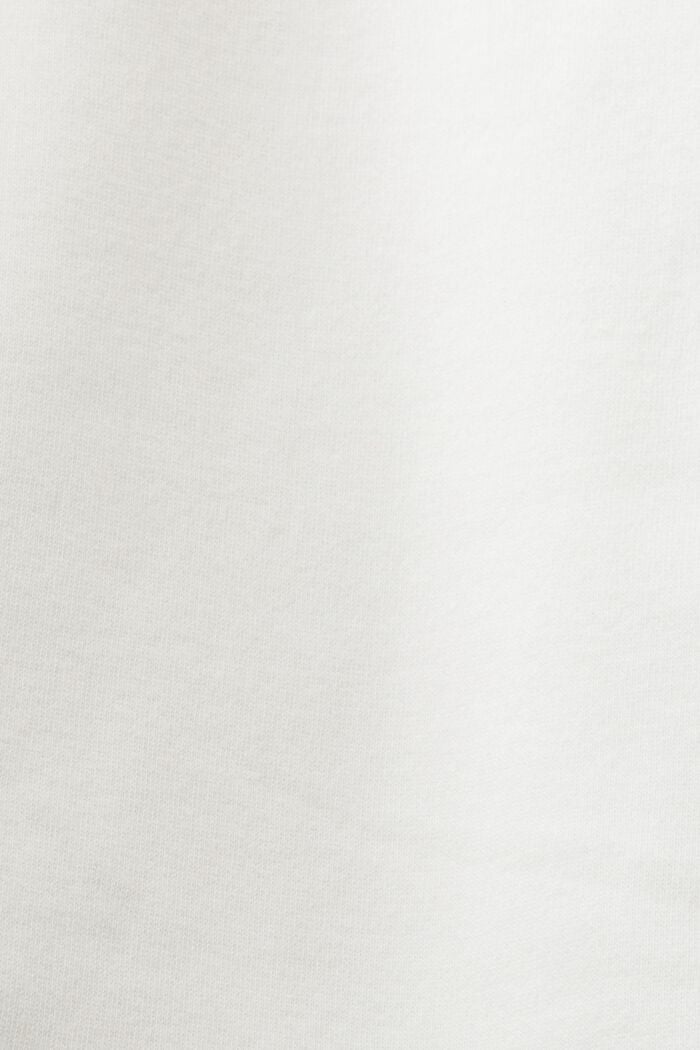 Sweatshirt met geborduurd mouwlogo, OFF WHITE, detail image number 4