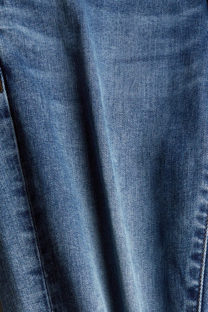 Jeans van een mix met biologisch katoen, BLUE MEDIUM WASHED, detail image number 6