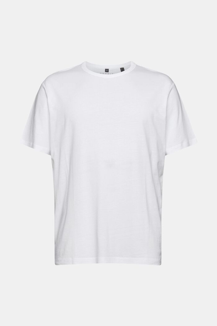 Met TENCEL™: oversized T-shirt, WHITE, detail image number 5