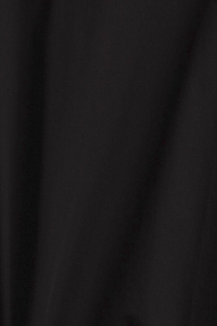 Overhemdjurk van katoen-stretch, BLACK, detail image number 4