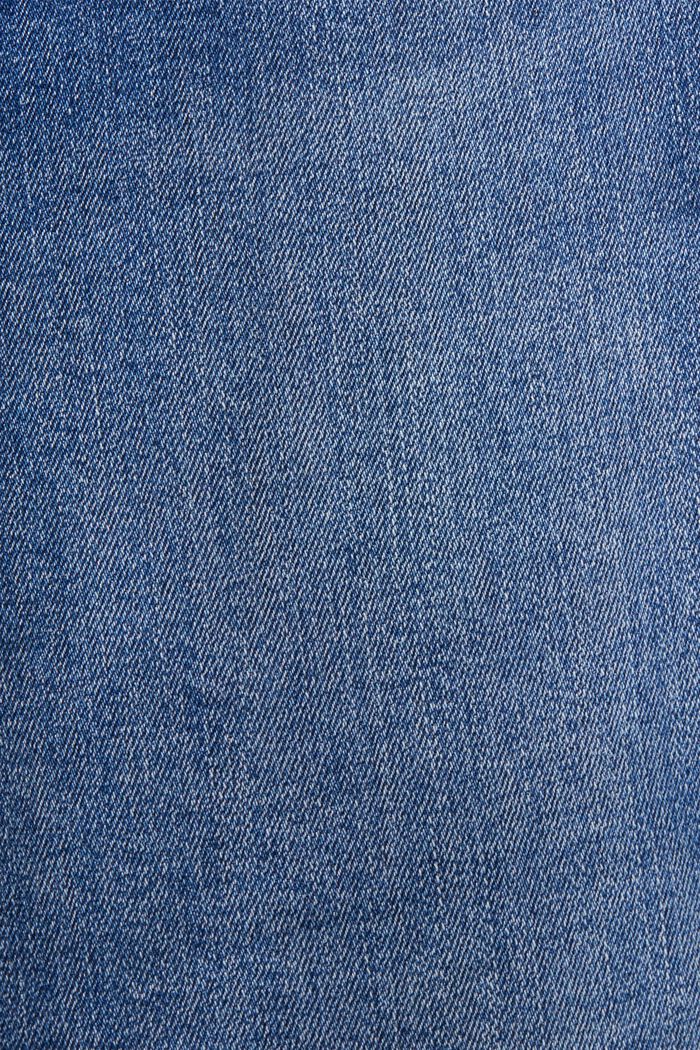 Slim fit jeans met middelhoge taille, BLUE MEDIUM WASHED, detail image number 5