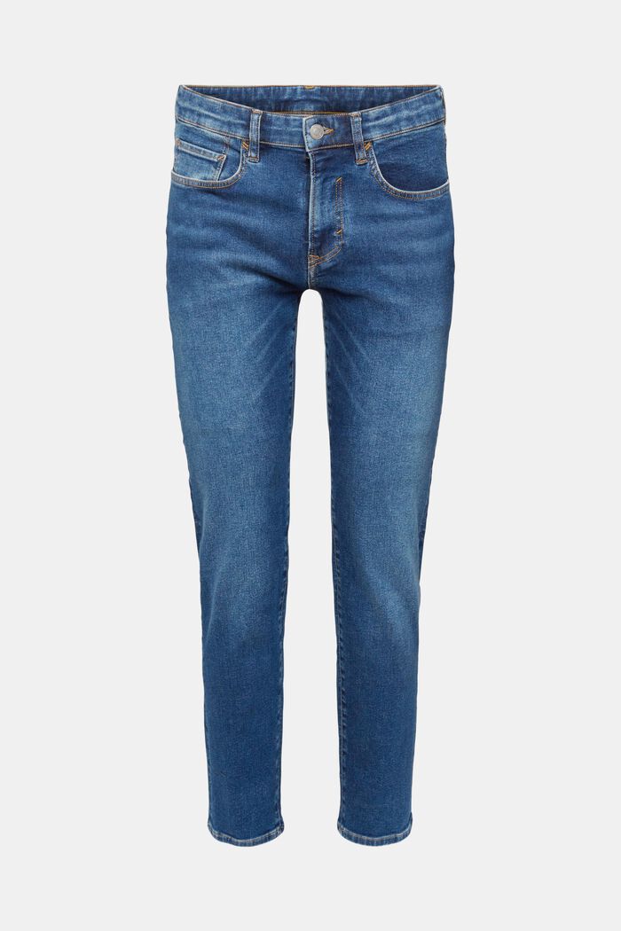 Slim fit-jeans, BLUE MEDIUM WASHED, detail image number 7