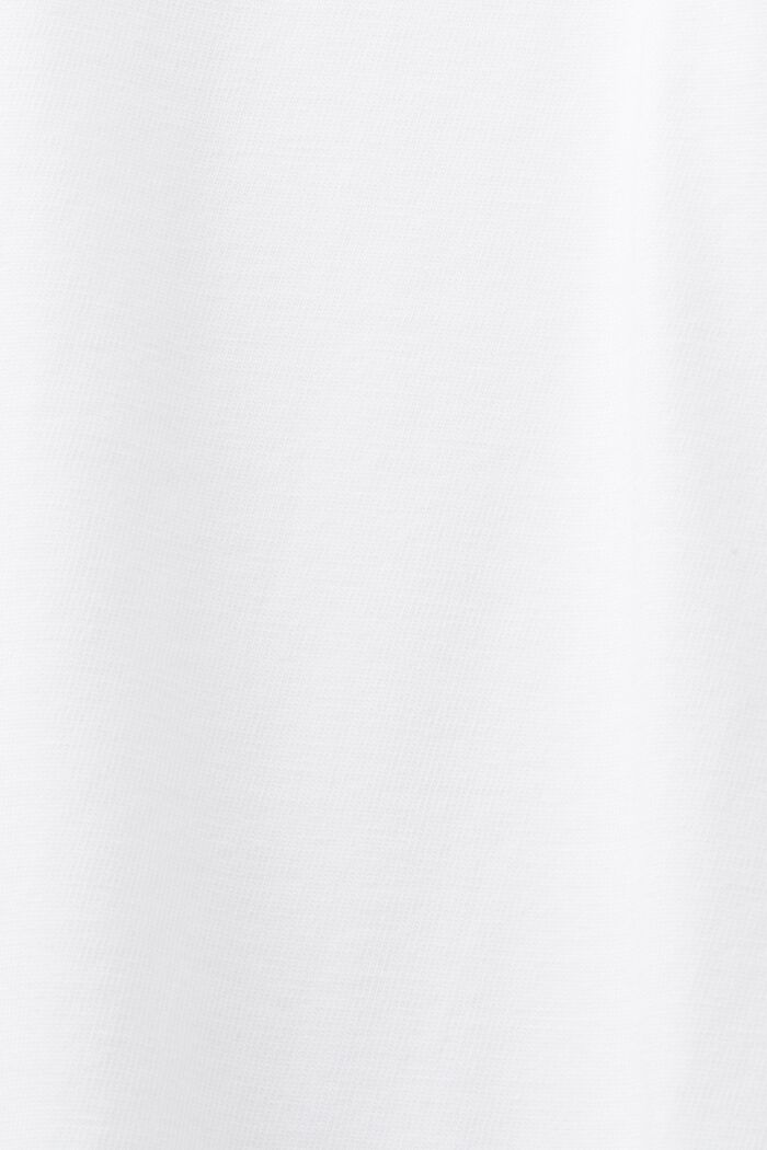 T-shirt met print van pimakatoen, WHITE, detail image number 5