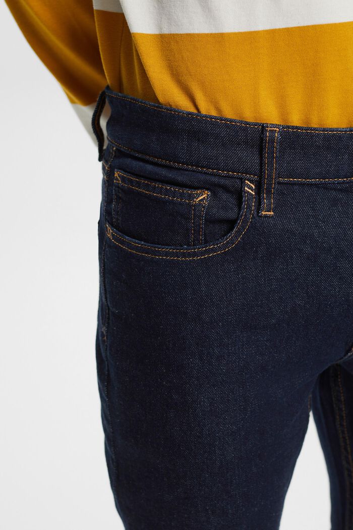 Slim fit jeans met middelhoge taille, BLUE RINSE, detail image number 2
