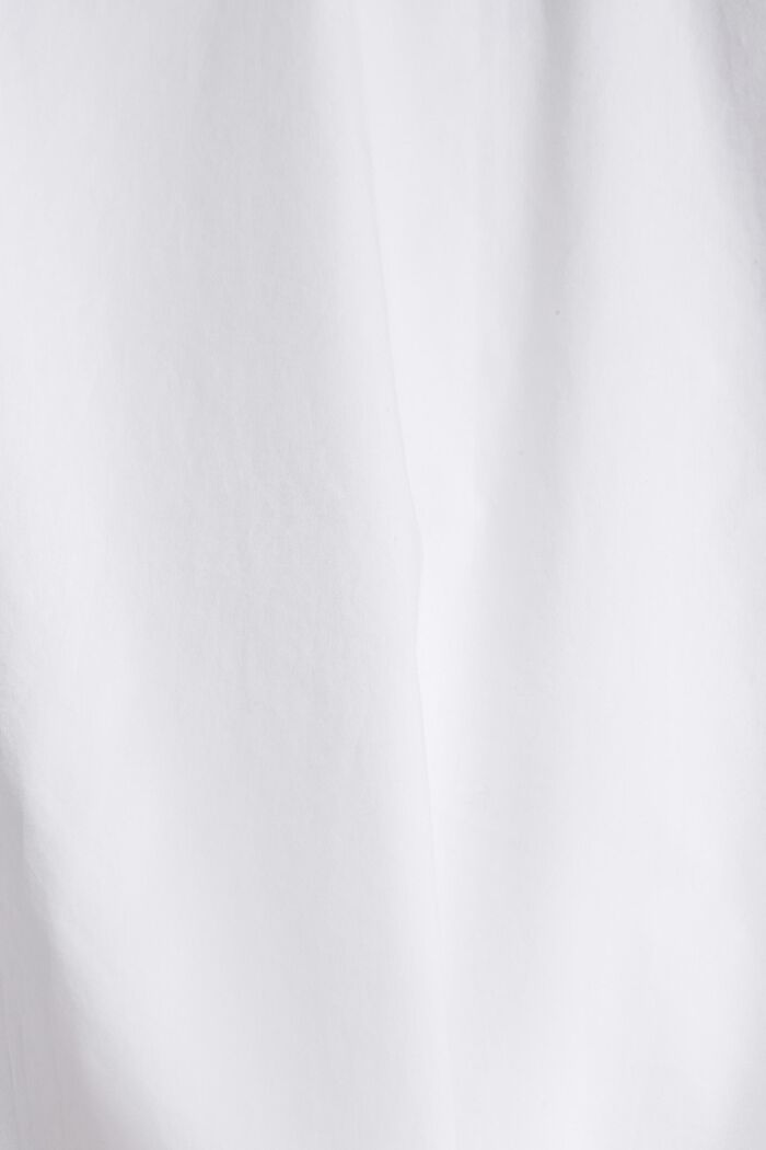 Overhemdblouse van 100% katoen, WHITE, detail image number 4
