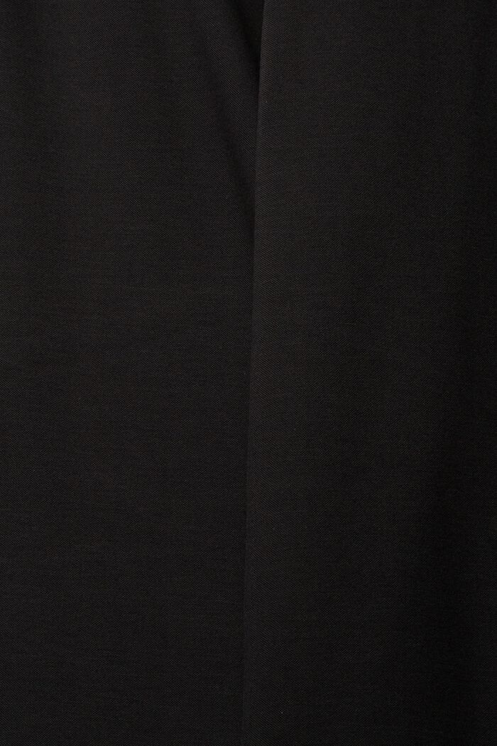 SPORTY PUNTO mix & match broek met wijde pijpen, BLACK, detail image number 7