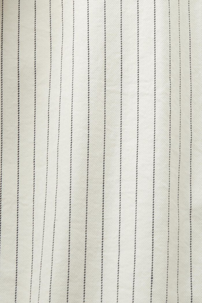 Overhemd van keperstof met fijne strepen, 100% katoen, ICE, detail image number 4