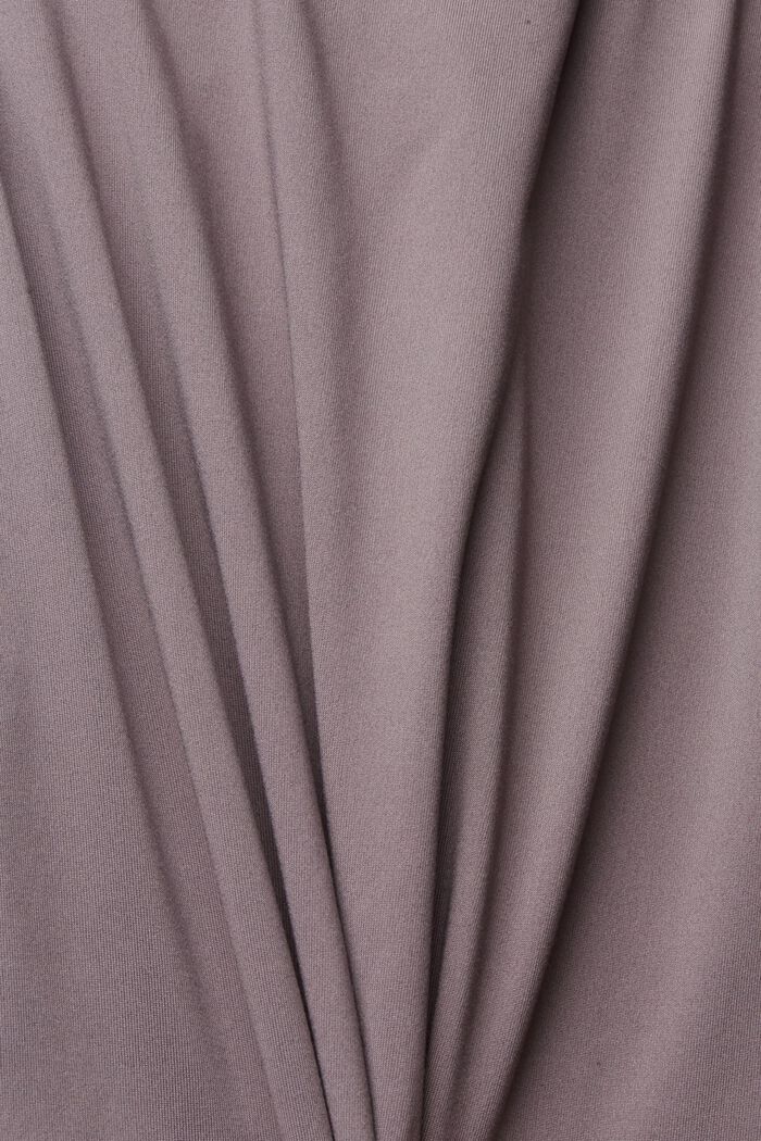 Gerecycled: top met E-DRY, TAUPE, detail image number 4