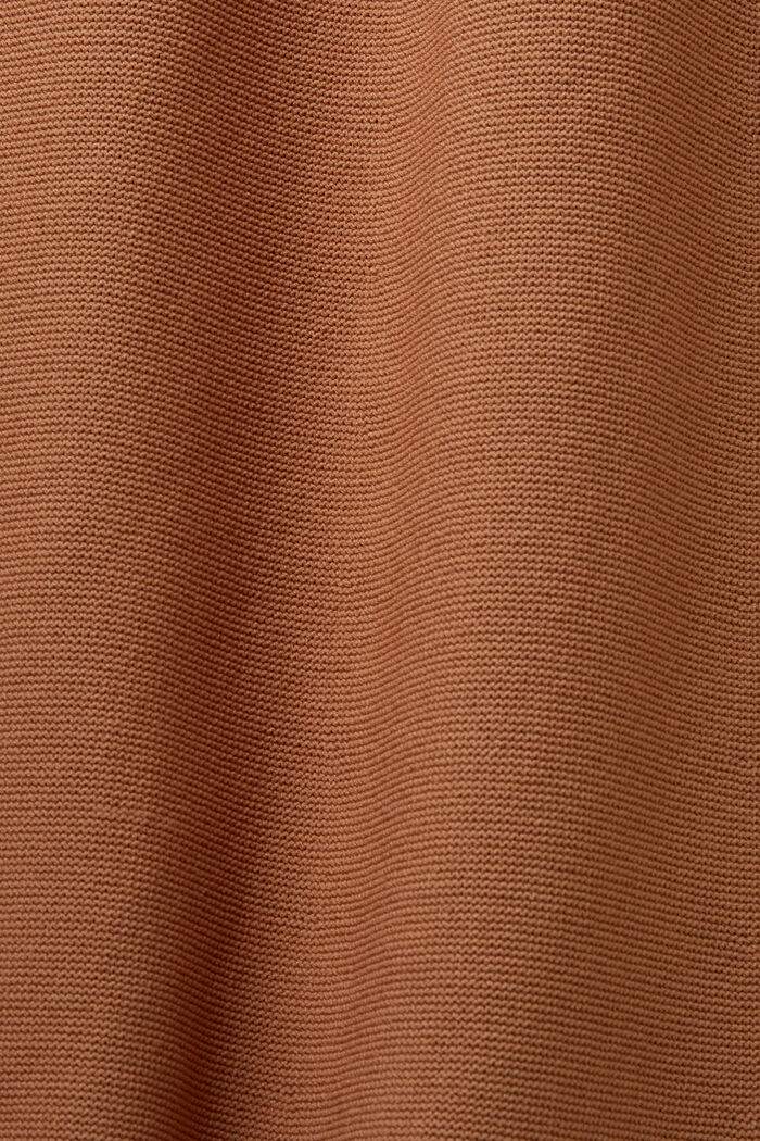 Gebreide mini-jurk, CAMEL, detail image number 5