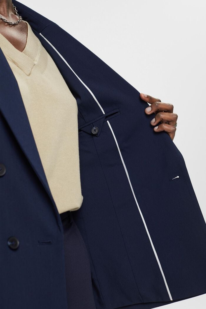 Double-breasted blazer, NAVY, detail image number 4