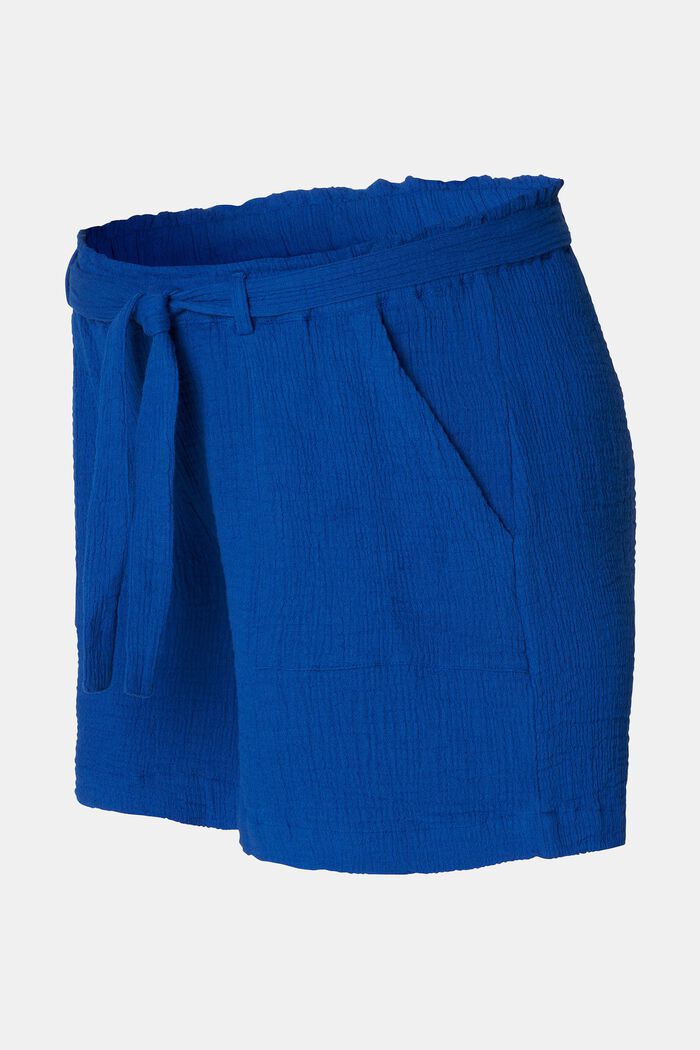 MATERNITY under-the-belly-short met band, ELECTRIC BLUE, detail image number 4