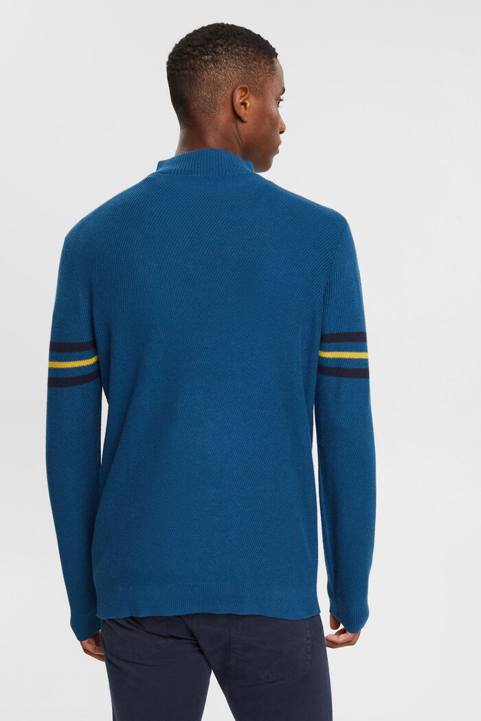 Sweaters Regular Fit, PETROL BLUE, detail image number 3