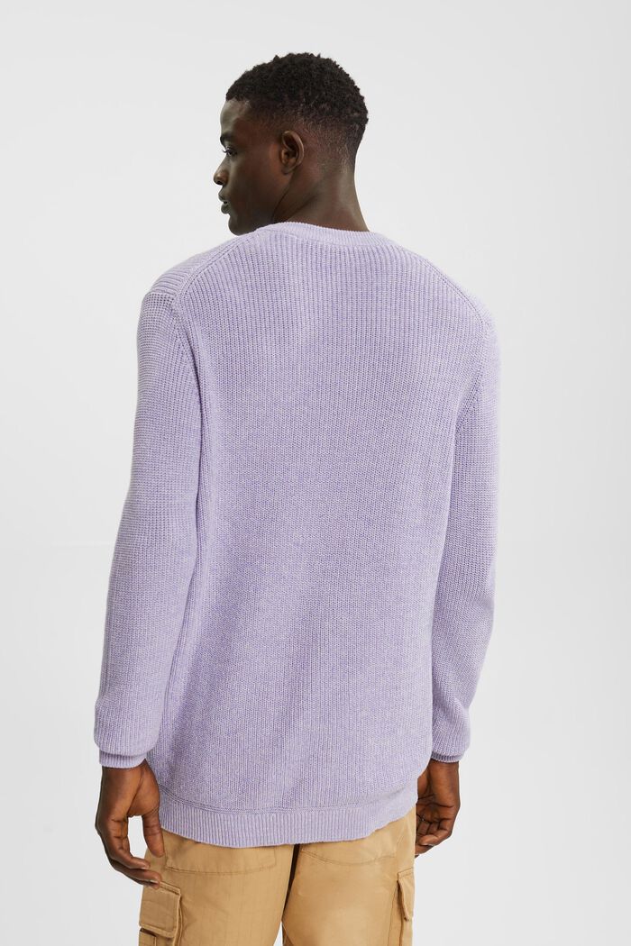 Gestreepte sweater, LILAC, detail image number 3