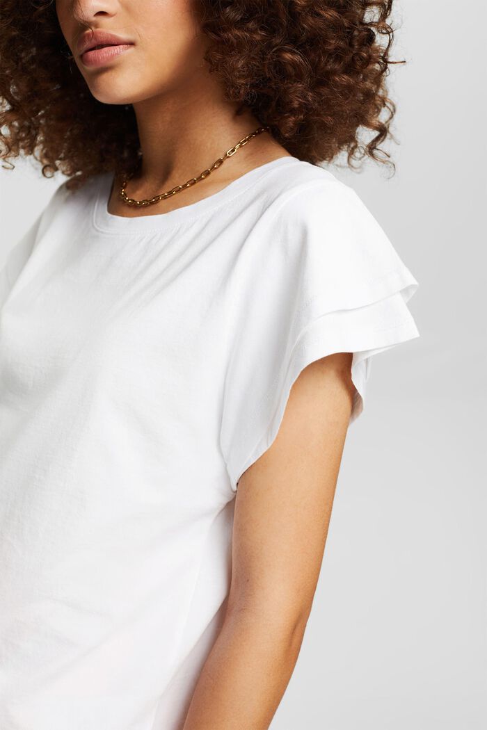 T-shirt van 100% organic cotton, WHITE, detail image number 2