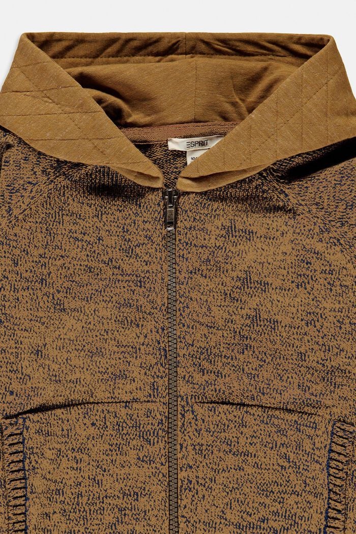 Sweaters cardigan, KHAKI BEIGE, detail image number 2