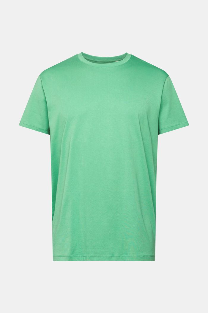 Jersey T-shirt, 100% katoen, GREEN, detail image number 6