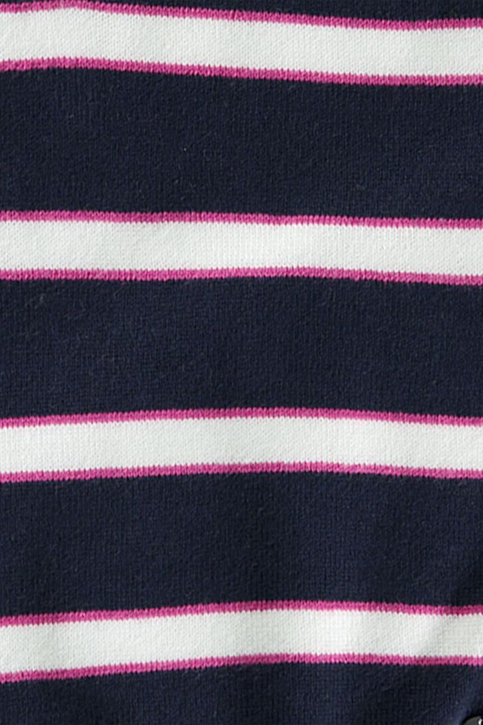 Gestreepte sjaal, NAVY, detail image number 1