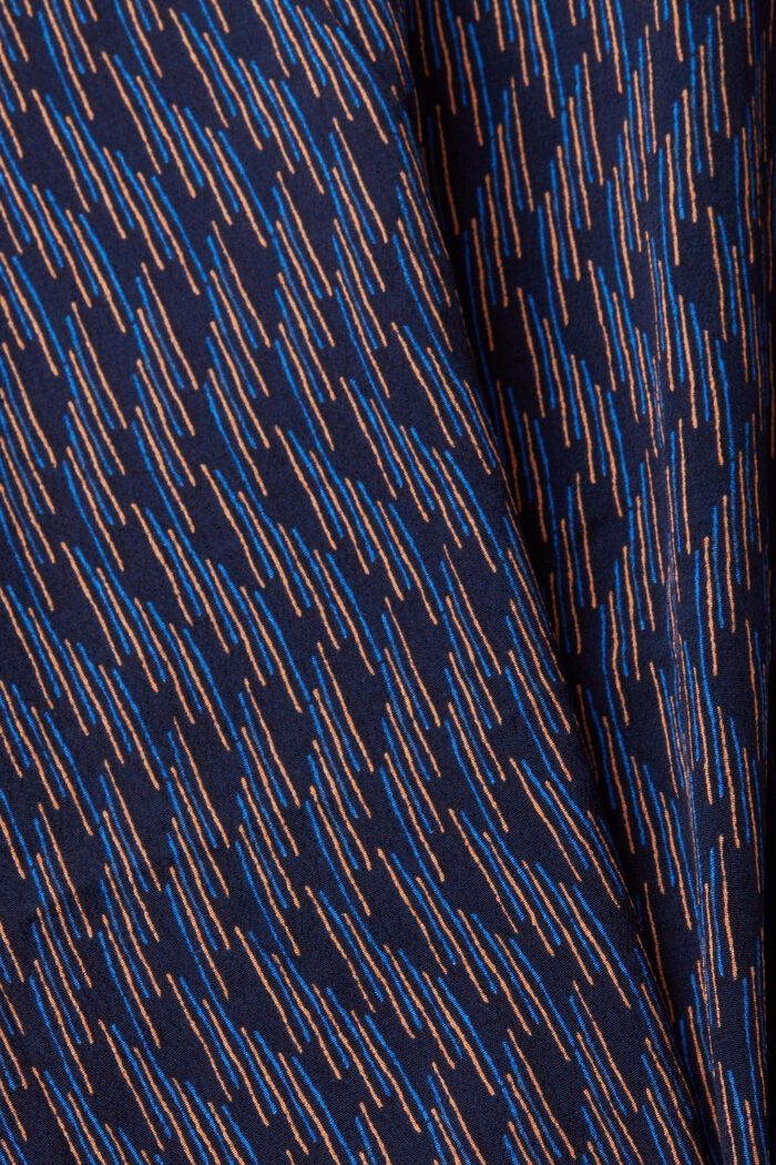 Midi-jurk met print all-over, NAVY, detail image number 4