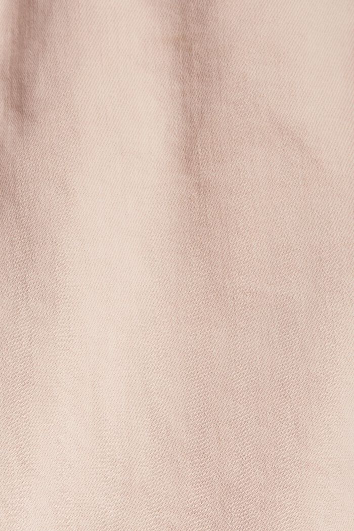 Pants woven high rise straight, DUSTY NUDE, detail image number 4