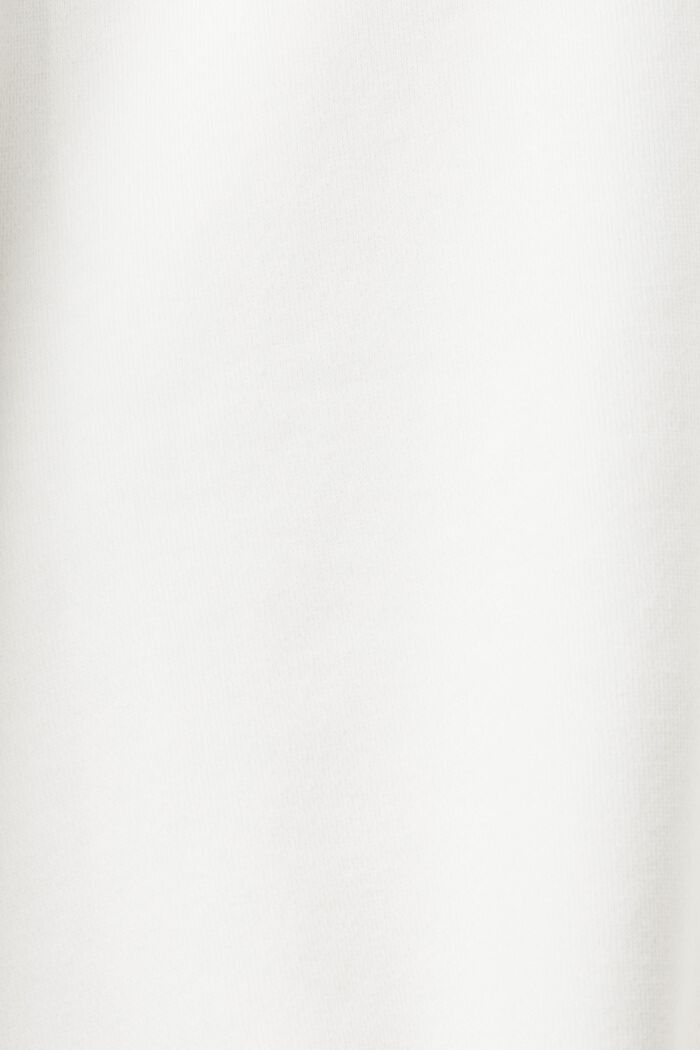 Sweatshirt met halve ritssluiting, OFF WHITE, detail image number 1
