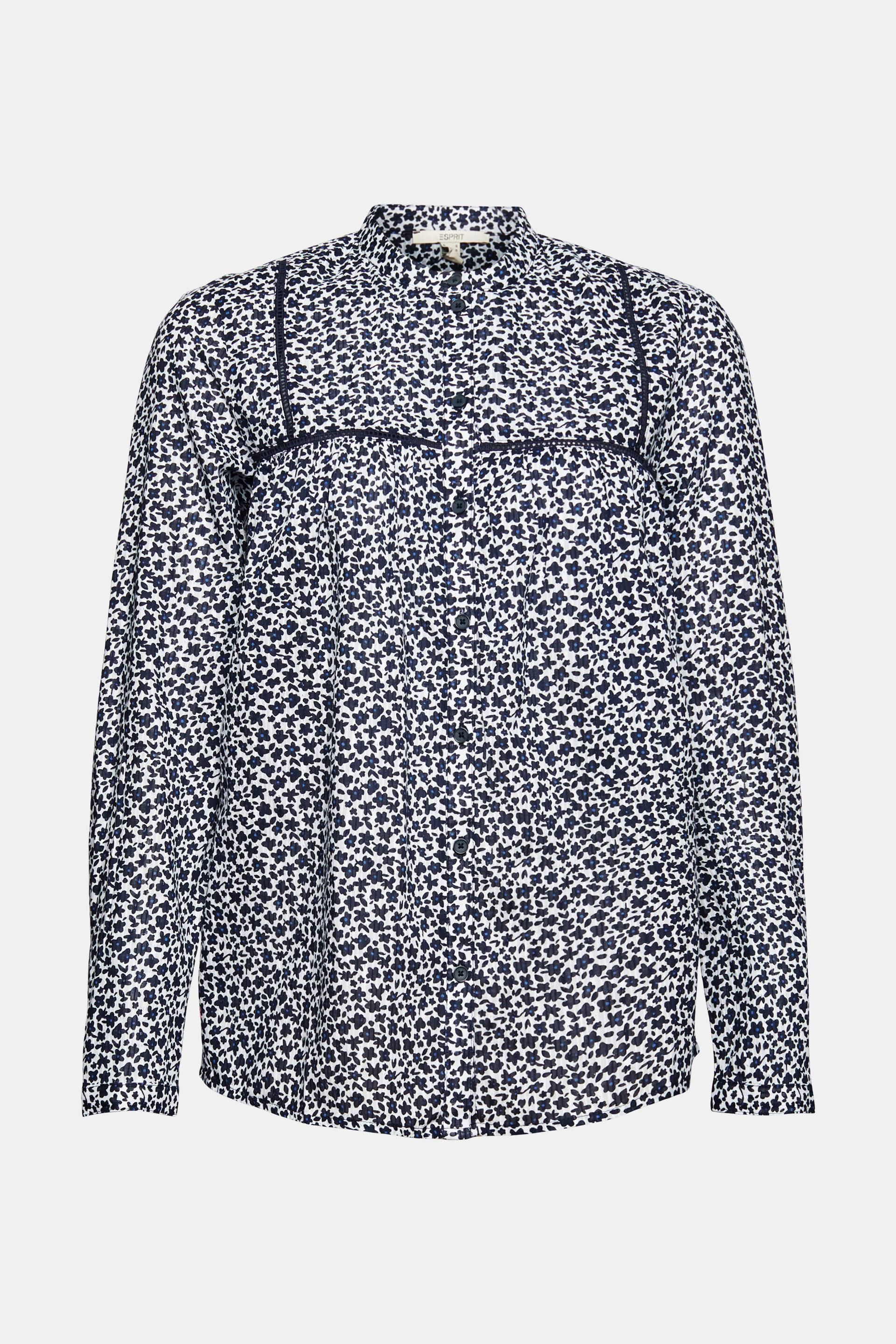 Mode Blouses Slip-over blouses de.corp by Esprit Slip-over blouse abstract patroon klassieke stijl 