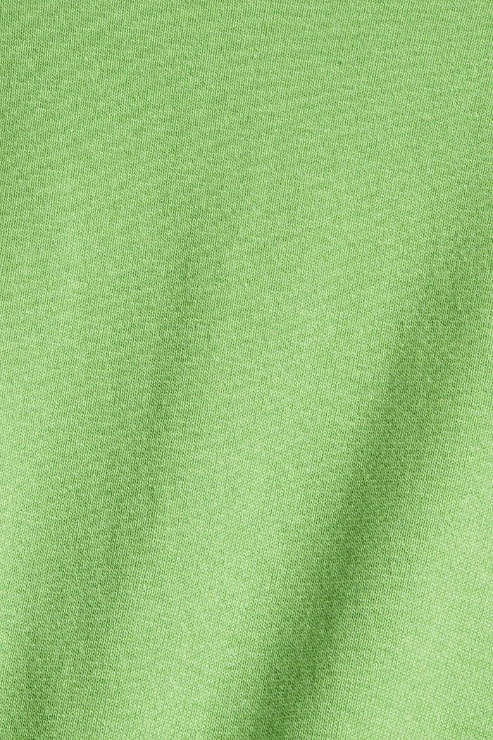 Vest van een katoenmix, GREEN, detail image number 4