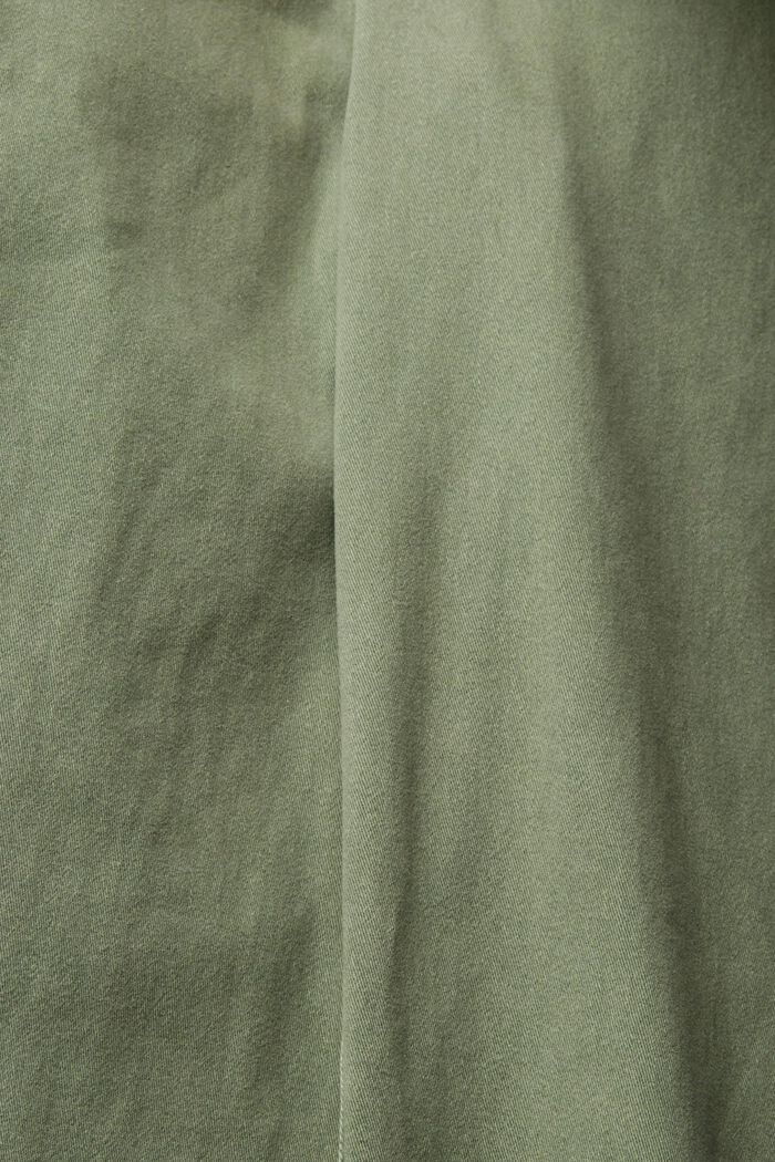 Chino van katoen, GREEN, detail image number 4