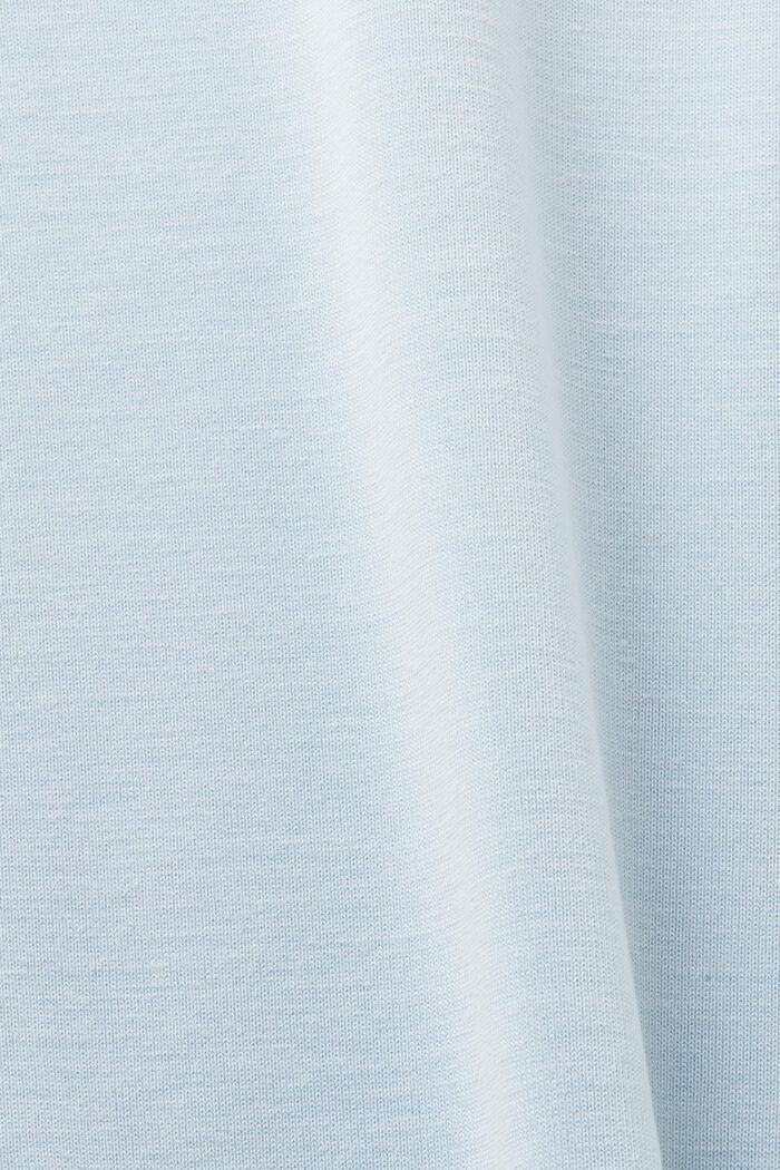 Jersey top met een zachte touch, LIGHT BLUE, detail image number 5