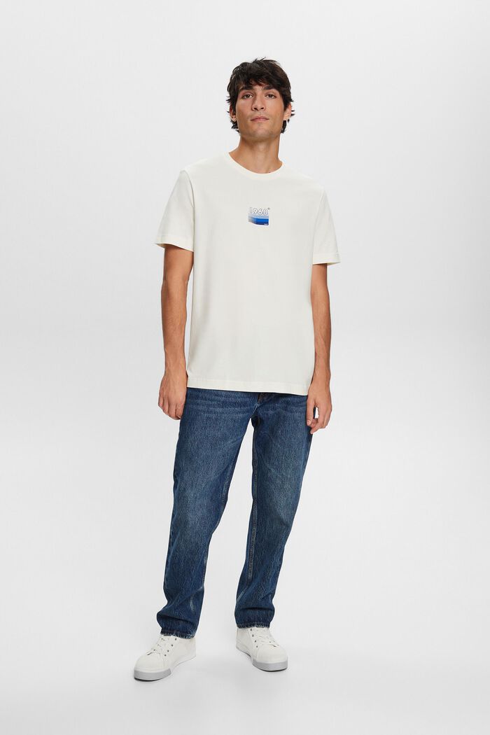Jersey T-shirt met print, 100% katoen, ICE, detail image number 4
