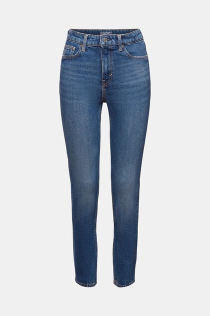 Slim jeans met hoge taille
