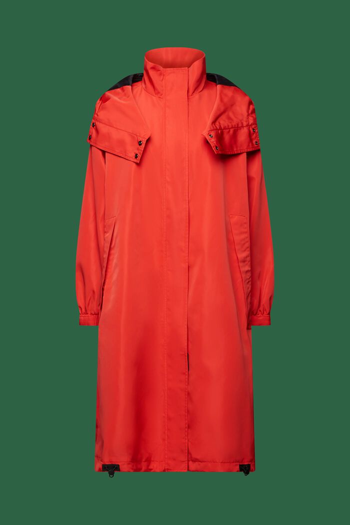Mantel met afneembare capuchon, RED, detail image number 6