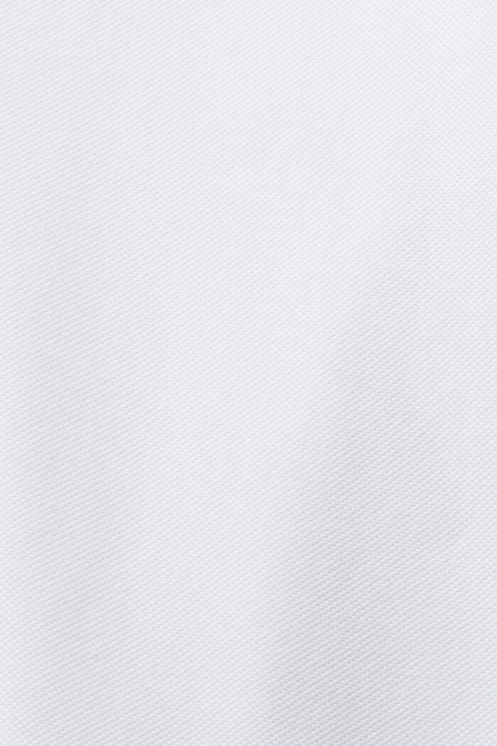 Poloshirt van pimakatoen-piqué, WHITE, detail image number 5