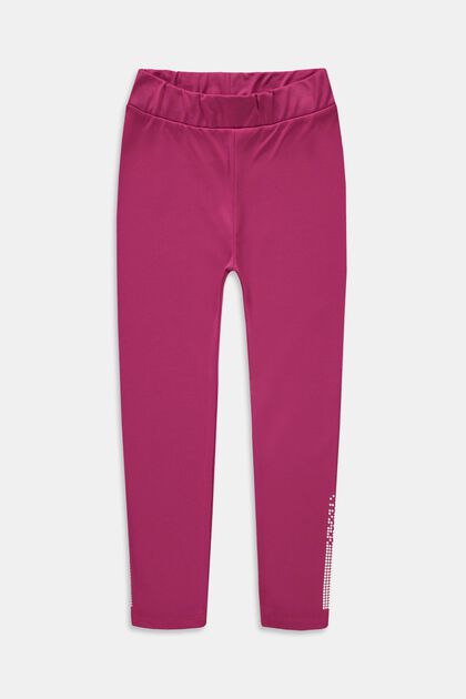 Pants knitted, PINK FUCHSIA, overview
