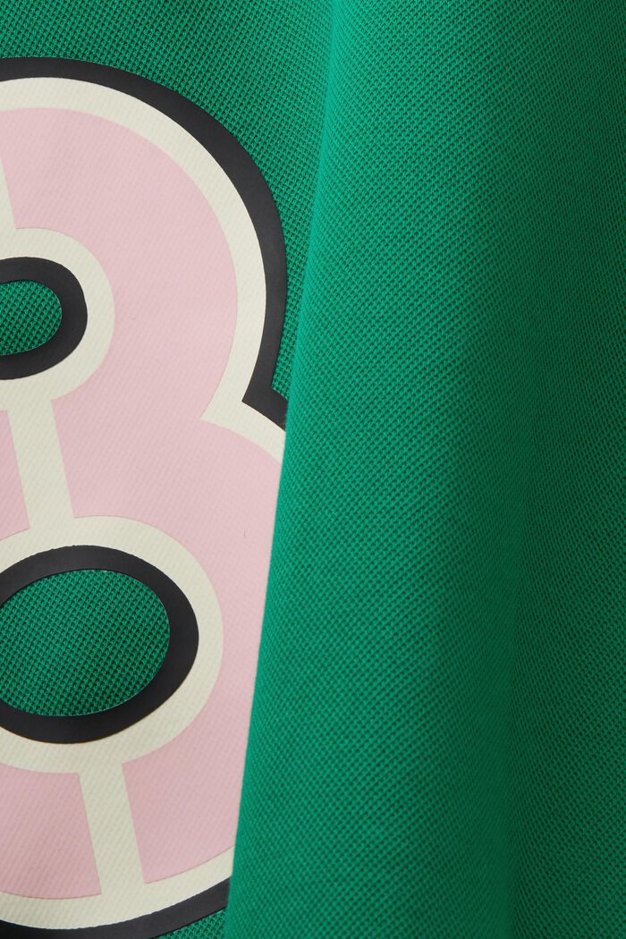 Cropped style trainingsjack, EMERALD GREEN, detail image number 6