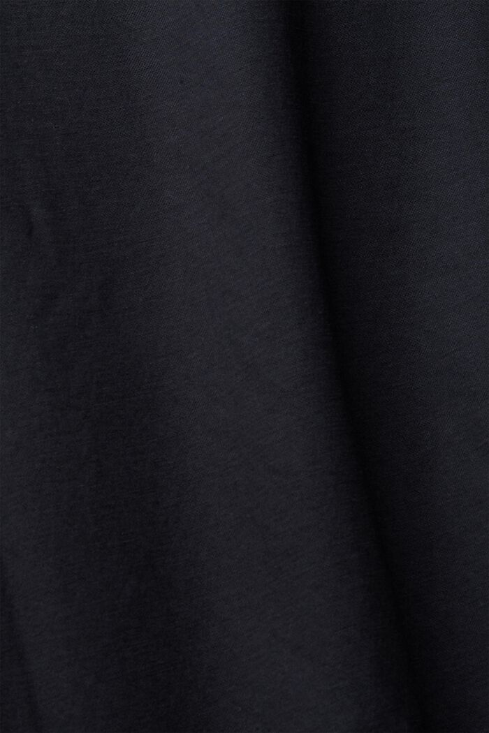CURVY T-shirt met V-hals, BLACK, detail image number 4