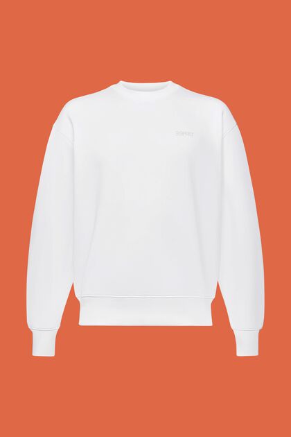 Uniseks fleece sweatshirt met logo