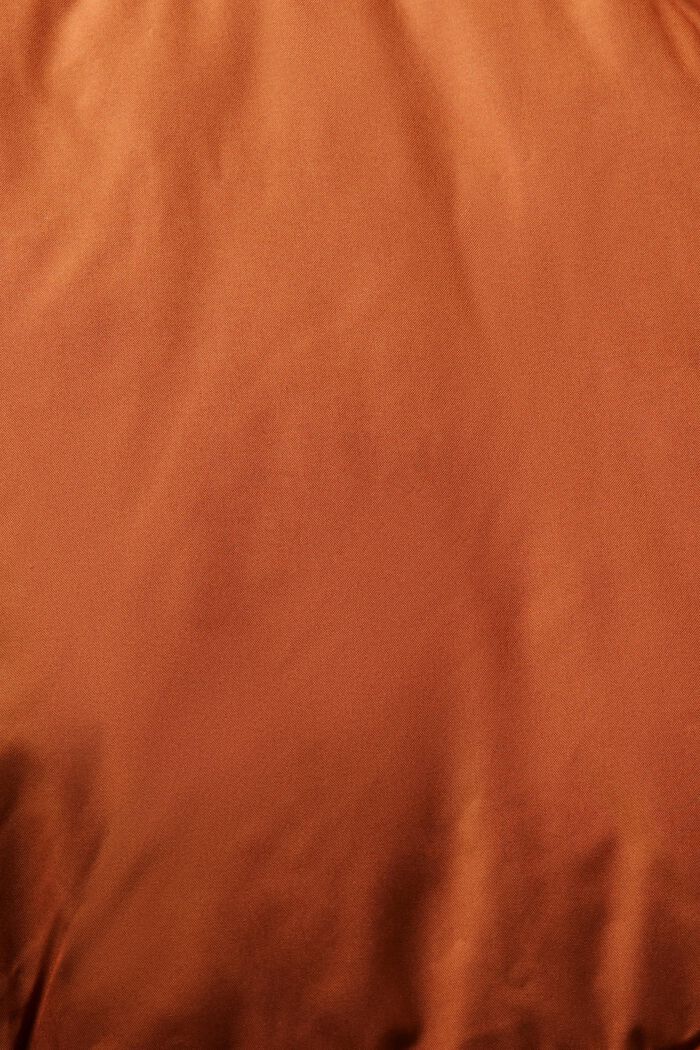 Longline, gewatteerde jas, TOFFEE, detail image number 5