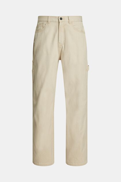 Straight fit carpenter chino, SAND, overview