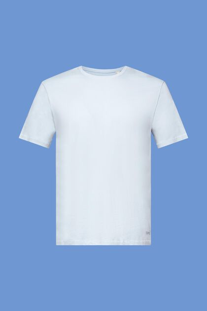 Jersey T-shirt met print op de achterkant, 100% katoen