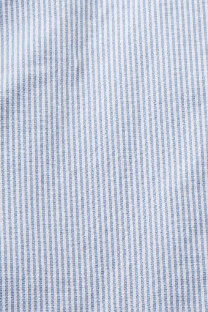 Gestreept shirt van katoen-popeline, LIGHT BLUE, detail image number 5