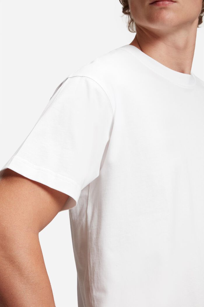 AMBIGRAM T-shirt met print op de achterkant, WHITE, detail image number 3