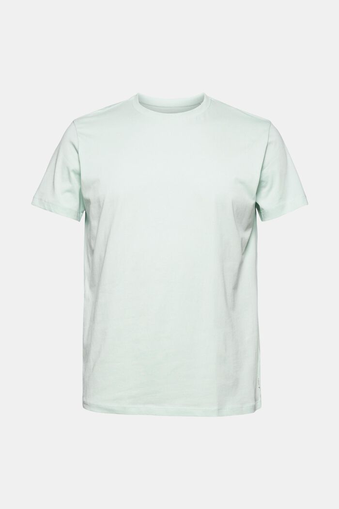 Jersey T-shirt van 100% organic cotton, PASTEL GREEN, detail image number 0