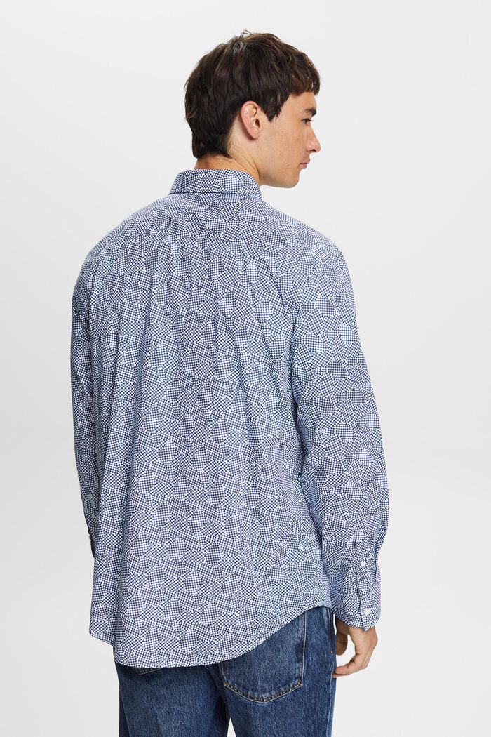 Shirt met motief, 100% katoen, BLUE, detail image number 3