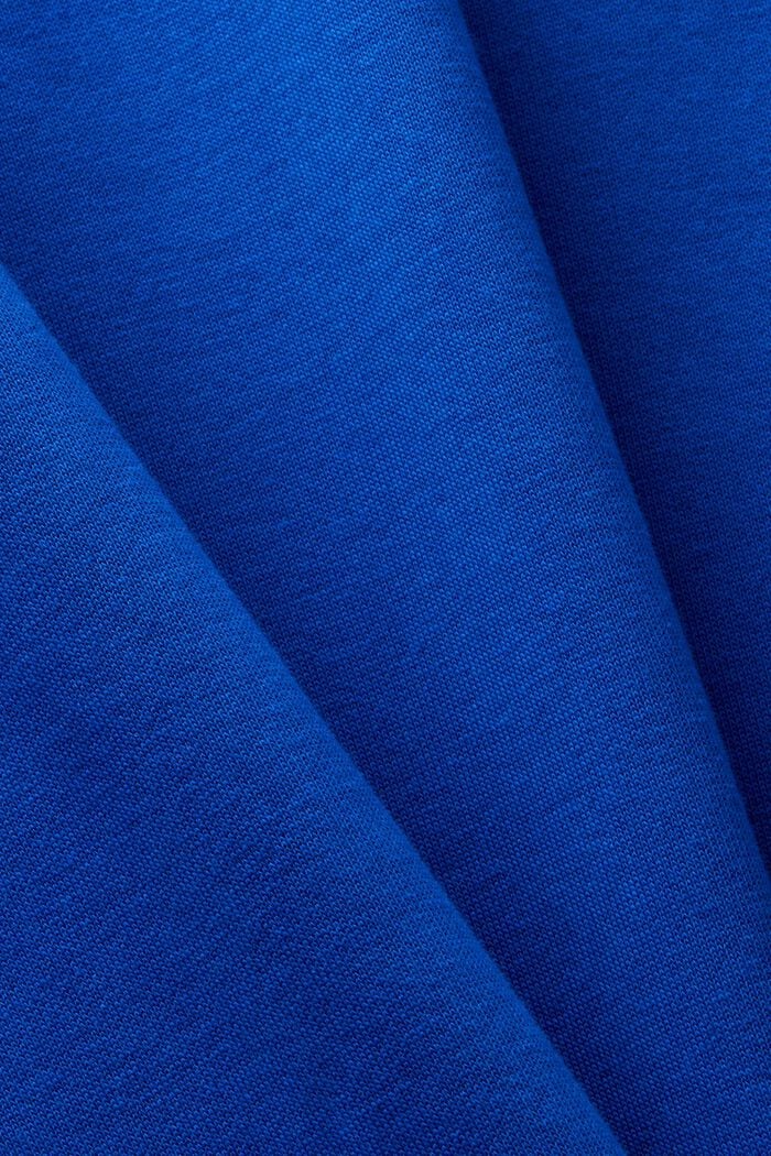 Sweatjurk met capuchon, BRIGHT BLUE, detail image number 4
