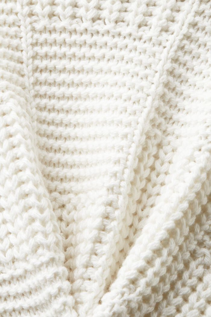 Grofgebreide trui met sjaalkraag, ICE, detail image number 6