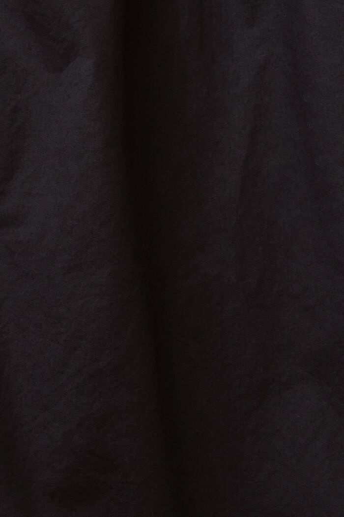 Mouwloze katoenen blouse, BLACK, detail image number 4