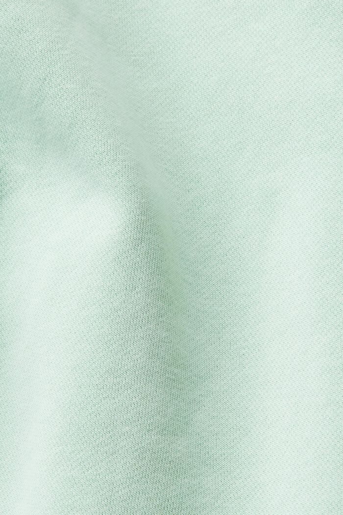 Sweatshirt met capuchon, LIGHT AQUA GREEN, detail image number 5