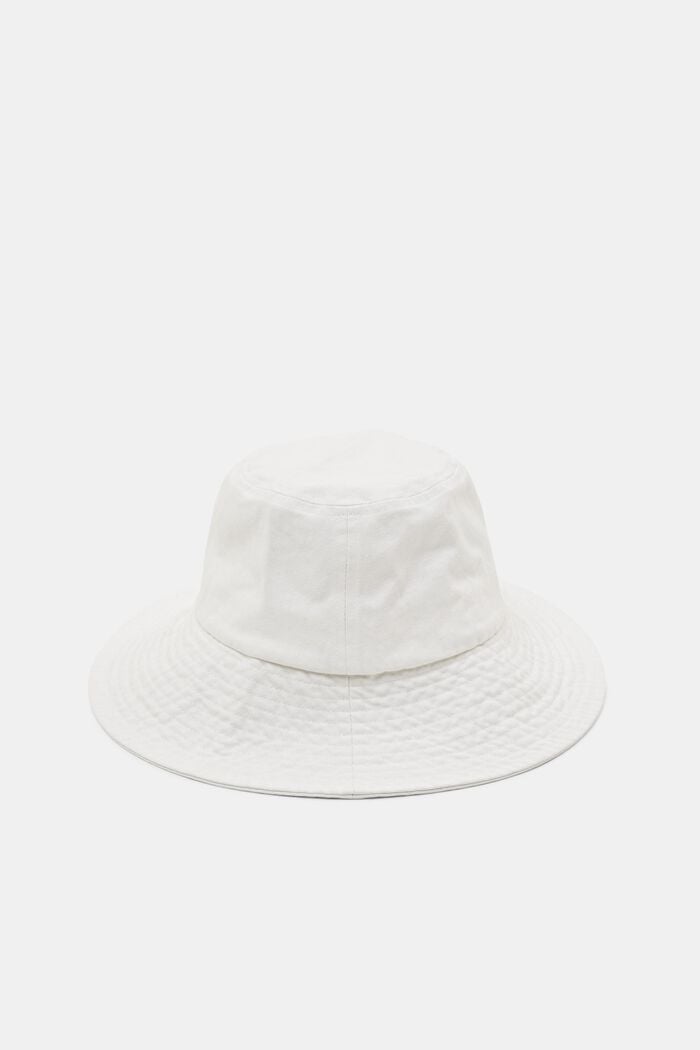 Acid-washed bucket hat, OFF WHITE, detail image number 0